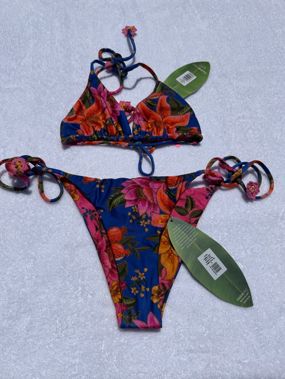 Set - Farm Rio Summer fruit triangle
bikini - Picture 8 of 12
